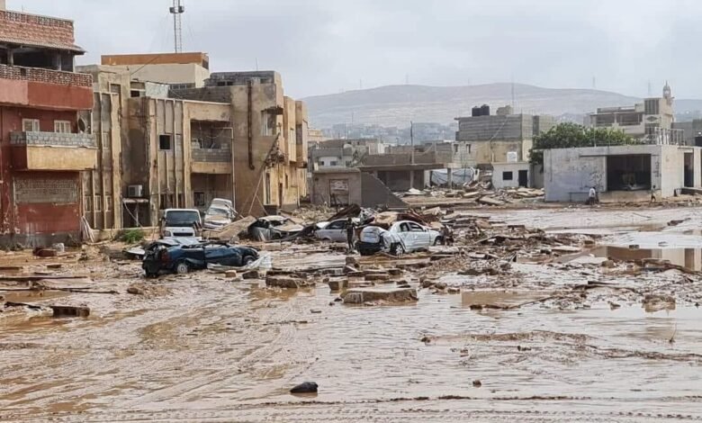 Photo of العاصفة دانيال تنشر الدمار في شرقي ليبيا