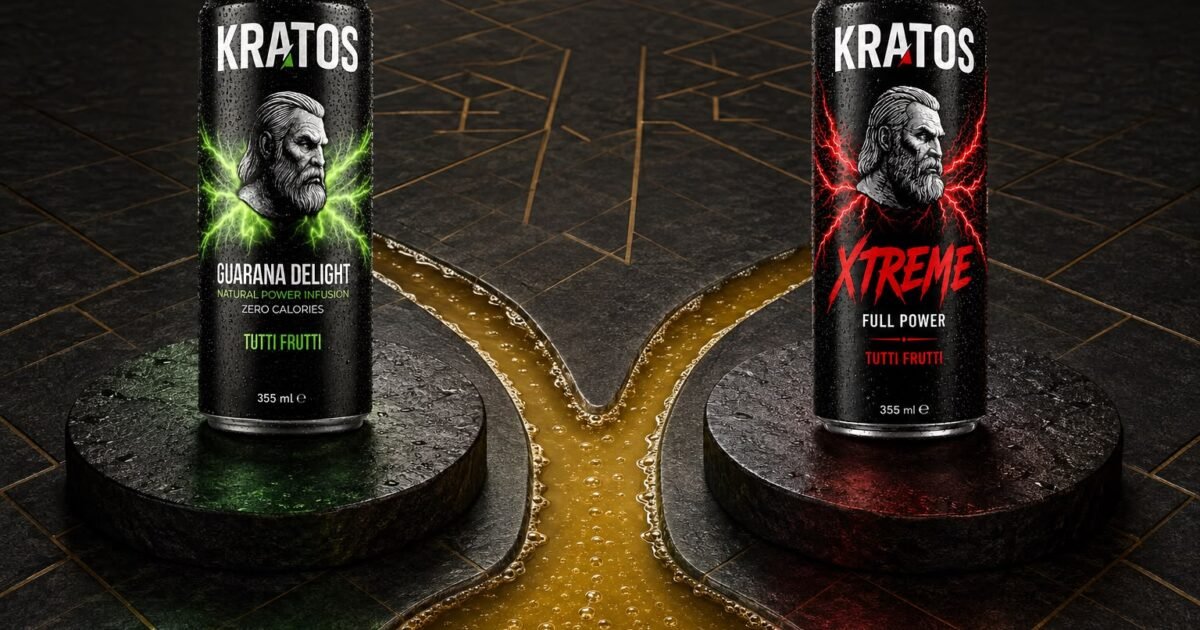طرح KRATOS Guarana Delight الخالي من السكر وXTREME في السعودية