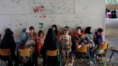 21 ألف نازح يقيمون في مدارس عامة بلبنان وفق أسوشيتد برس