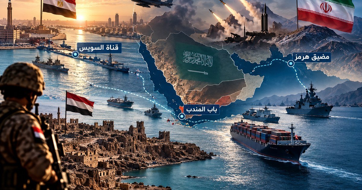 من باب المندب إلى قناة السويس وهرمز… هل تدخل المنطقة مرحلة إعادة رسم التحالفات العسكرية؟